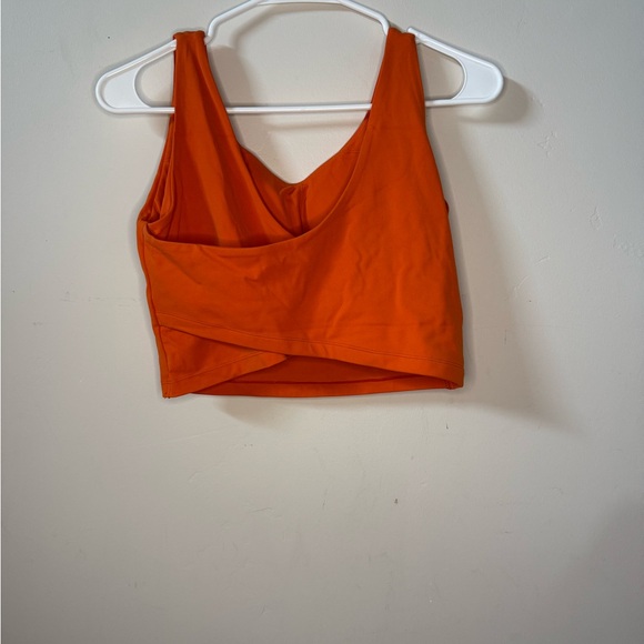 Orange Sleeveless Top - Picture 2 of 2